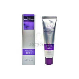 Missha Time Revolution Retinol 500 Shots Cream 60ml / 미샤 타임 레볼루션 레티놀 500샷 크림 60ml