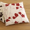 Nishikawa Living Zabuton Cover, Meisenban, ME03, Red 21872359116