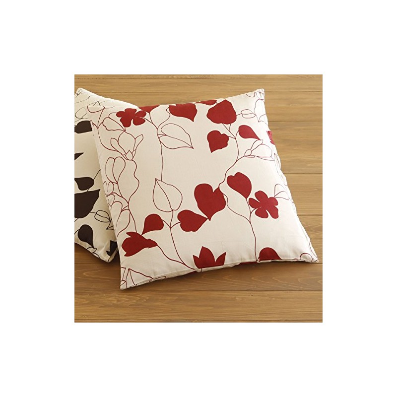 Nishikawa Living Zabuton Cover, Meisenban, ME03, Red 21872359116