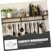 ULTECHNOVO Stainless Steel Cutting Board Storage Holder Punching Kitchen Organizer