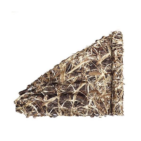 AUSCAMOTEK Camo Netting Camouflage Net for Duck Blind Material Soft Quiet -Dry Grass 5x12.99 Ft