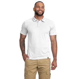 Carhartt Men's Force Sun Defender Lightweight Short-Sleeve Polo, White, XX-Large