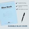 ROARING SPRING Exam Blue Books, 100 School Examination Booklets, 8.5"