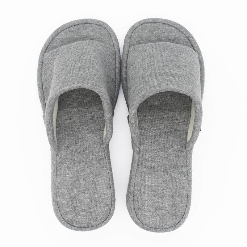 with With Women's Foot Fit Heel Up Slippers Grey