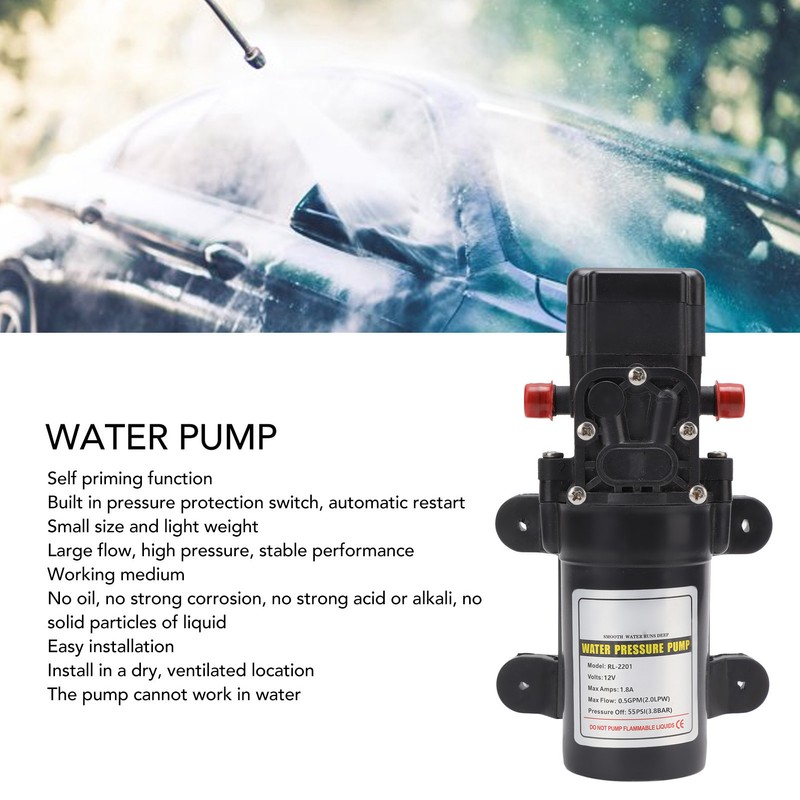 Water Pressure Diaphragm Pump Self Priming Diaphragm Pump High Pressure