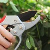 Professional Alloy Garden Shears Bypass Pruning Shears Lightweight Hand Pruner
