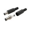 Wixine 10Pcs 12V 3A 5.5 x 2.1 mm Plastic Male