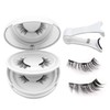 Elara Craft Magnetic Eyelashes with Applicator,Reusable Magnetic Eyelashes Natural Look,Easy