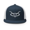 Joe's USA Cattle Creek Ranch Horns Logo Adjustable Snapback Western