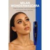 Terramar Milan Wondermascara, Máscara de Pestañas de Volumen Extremo, Negro