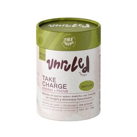 UNRULED - Matcha Blend Te Matcha en Polvo con Hongos Adaptogenos  Mushroom Blend con Hongo Melena de Leon y Hongo Cordyceps  MCT Oil y L-Teanina  30  