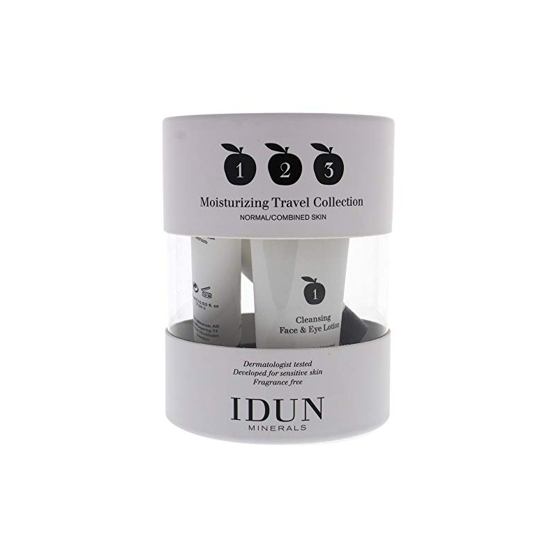 Idun Minerals Idun minerals moisturizing travel collection kit 3 pc