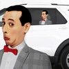 Pee Wee Ride-A-Long 12" Laminated Perforated See Thru Window Decal