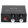 2 Channel Sound Amplifier 1 Input 2 Output 3.5mm Independent