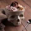 Fecheche Food Safe Skull Bowl for Eating, Ceramic Skull Shaped