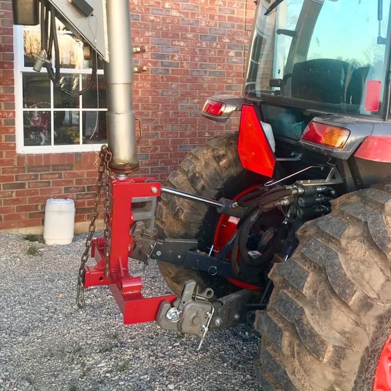 Sulythw 3 Point Hitch Attachment, 3pt Quick Trailer Hitch 2"