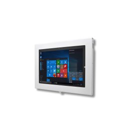 TABcare Locking Security Metal Enclosure for MS Surface GO Used as Kiosk, POS, Store, Show Display (White, VESA & Wall Mount)