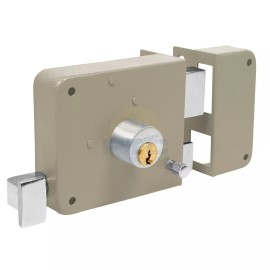 Hermex CS-75D Rim lock der install-easy, traditional, box