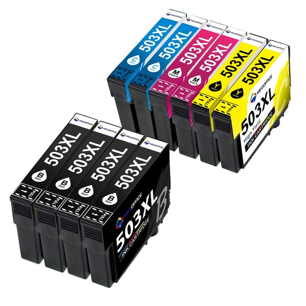 MEGOFFICE 503XL Ink Cartridges Compatible for Epson 503XL XP-5200 XP-5205
