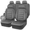 CAR PASS Leather Seat Covers Full Set Universal Water Resistant