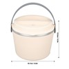Car Electric Lunch Box 1.2L 360 Degree Fast Even Heating