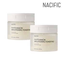 Nessic Phyto Nai Asin Brightening Toner Pad 80 pieces X2 / 네시픽 피토나이아신 브라이트닝 토너 패드 80매 x2개