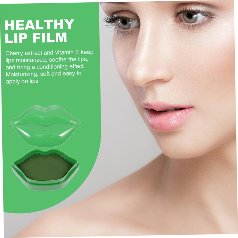 FRCOLOR 20pcs Moisturizing Lip Mask Patches Hydrating Lip Films for