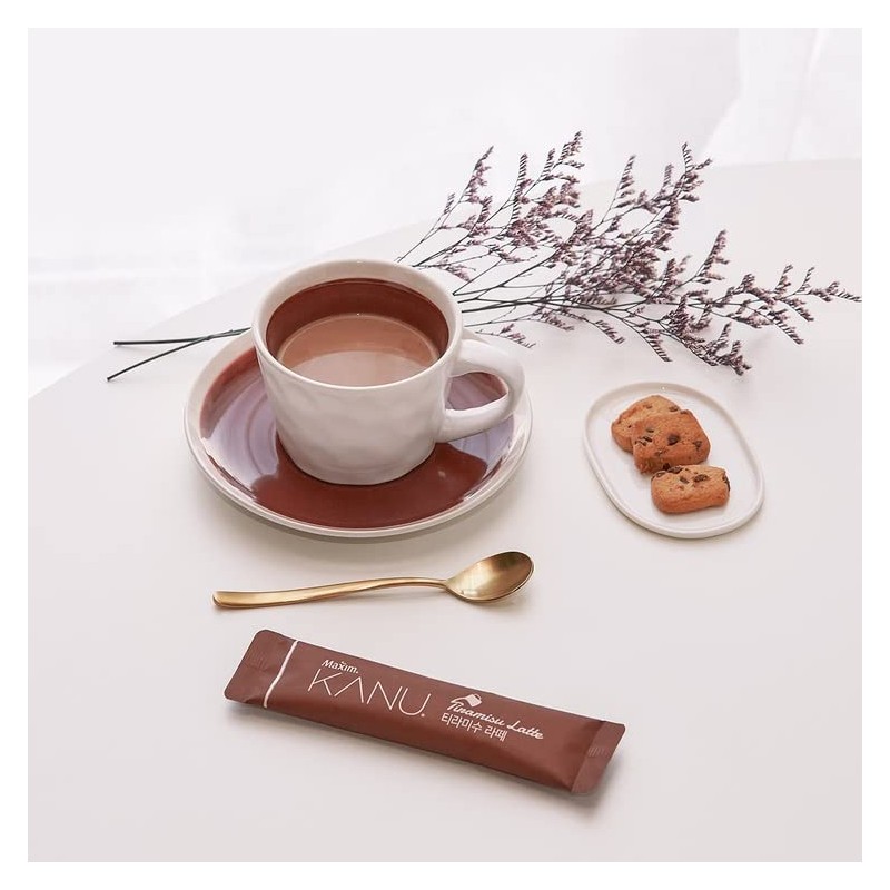 ZEESOON Dongsuh Maxim KANU Tiramisu Latte 24 Sticks