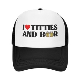 Tijuboni Funny Trucker Hats Baseball Cap Sports Hat Men Women Dad Mom Hats Humor Trucker Hat Adjustable Unisex