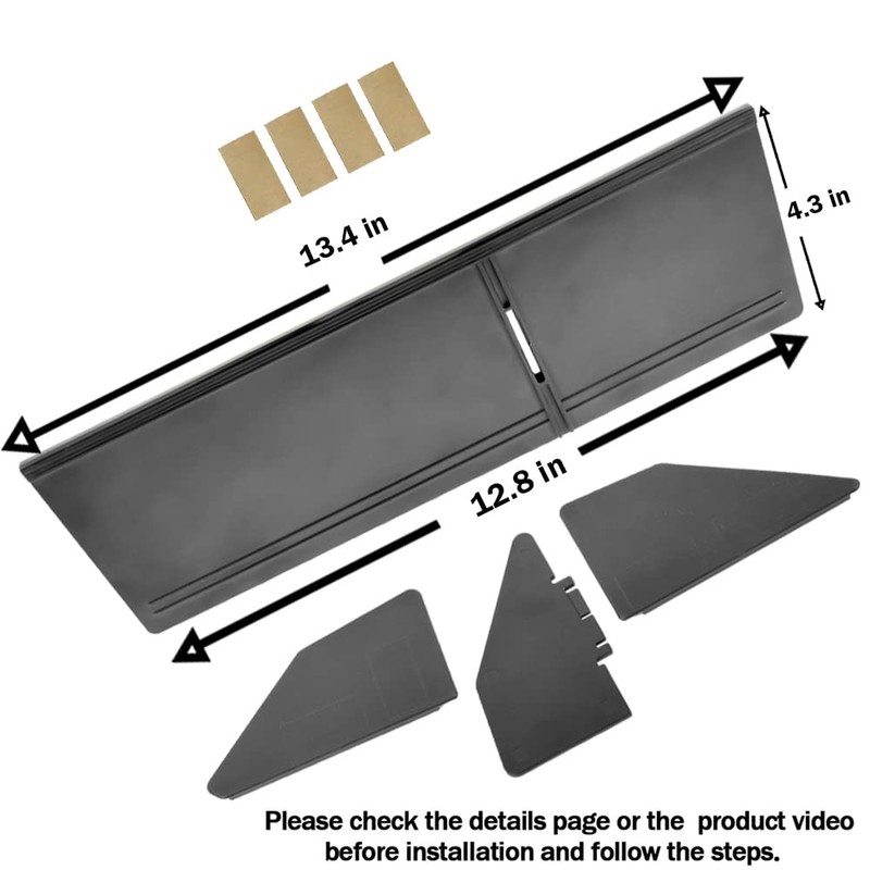 TACORBO Glove Box Organizer Compatible with RAV4 2025 2024 2023