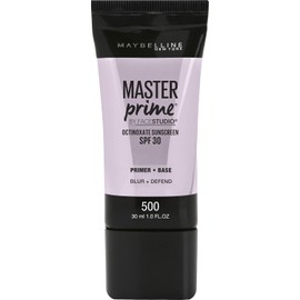 Maybelline Facestudio Master Prime Primer Makeup, Blur+ Defend, 1 fl. oz.