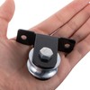 SHINIYUKI Black Pulley Wheel, Small Wall Mount Cable Pulley System