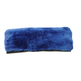 ENGEL GERMANY Sheepskin Nose Band Cover lambskin colour blue (Nase)