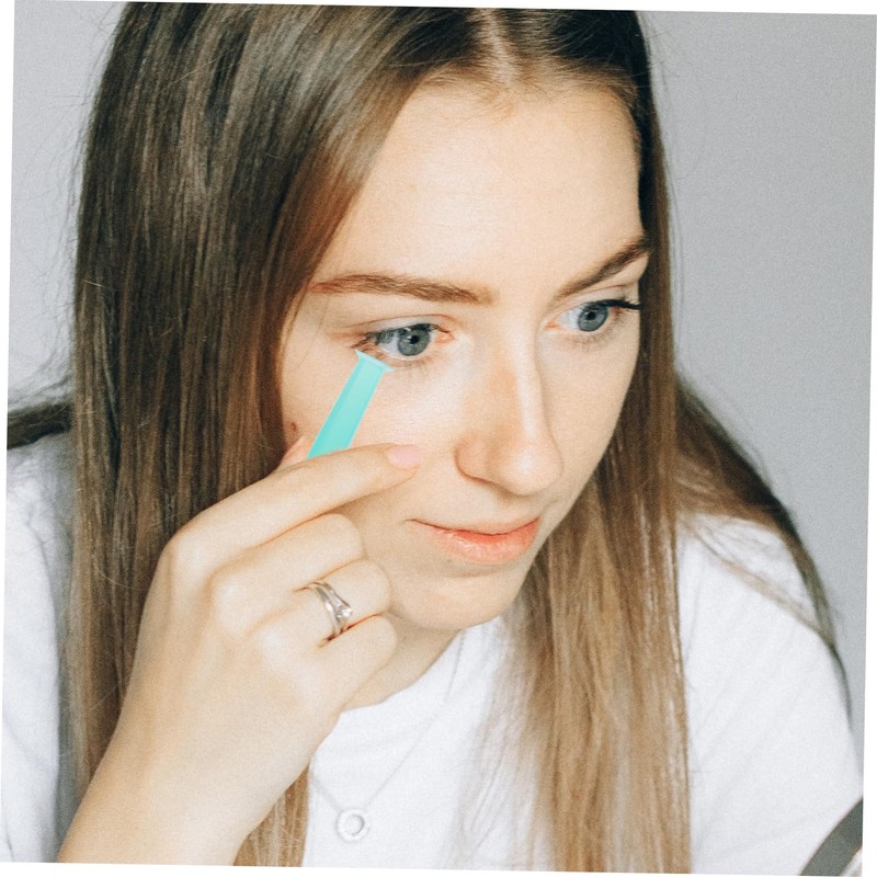 NOLITOY 12pcs Contacts Lens Eye Alicator Tool Replaceable and Comfortable