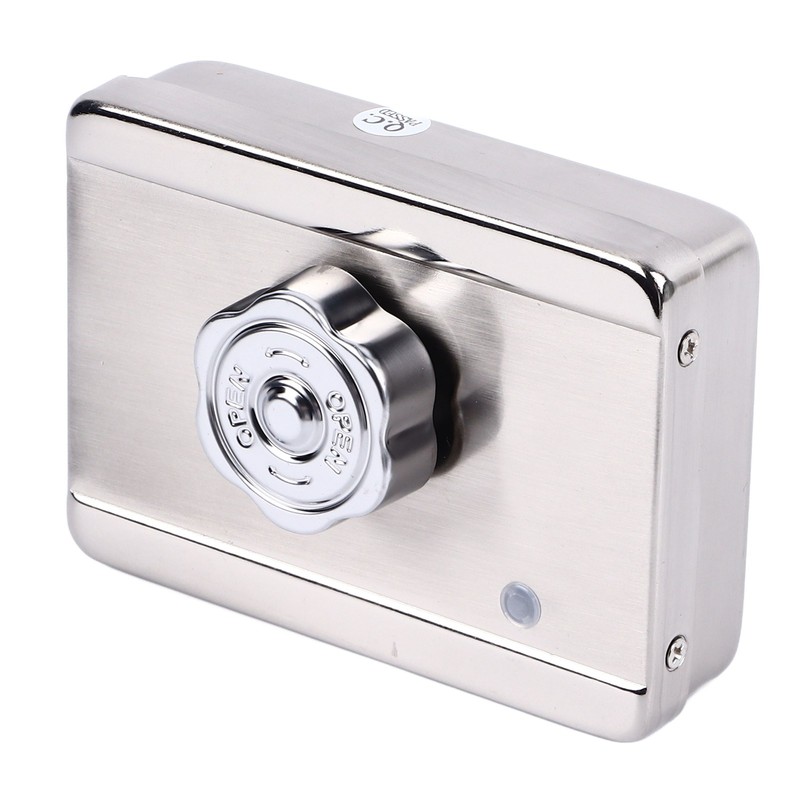 Electronic Door Lock Adjustable Delay 12V Power Off Unlocking Electromagnetic