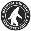 5" Bigfoot Response Vehicle Sticker