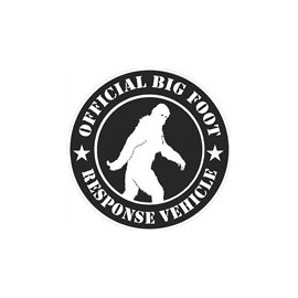 5" Bigfoot Response Vehicle Sticker