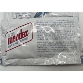 Roux 3x Roux Mendex Hair Repair Treatment pH 4.5 TRAVEL SIZE - 1 Fluid Ounce Each