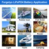 Forgetyo 12V 6Ah LiFePO4 Lithium Battery, 3000+ Cycles Lithium Battery,Safe