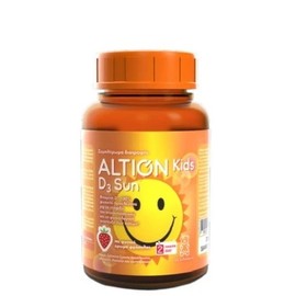 Altion Kids D3 Sun Nutritional Supplement with Vitamin D3 Immune Stimulation, Proper Bone & Tooth Development, 60 Gummies