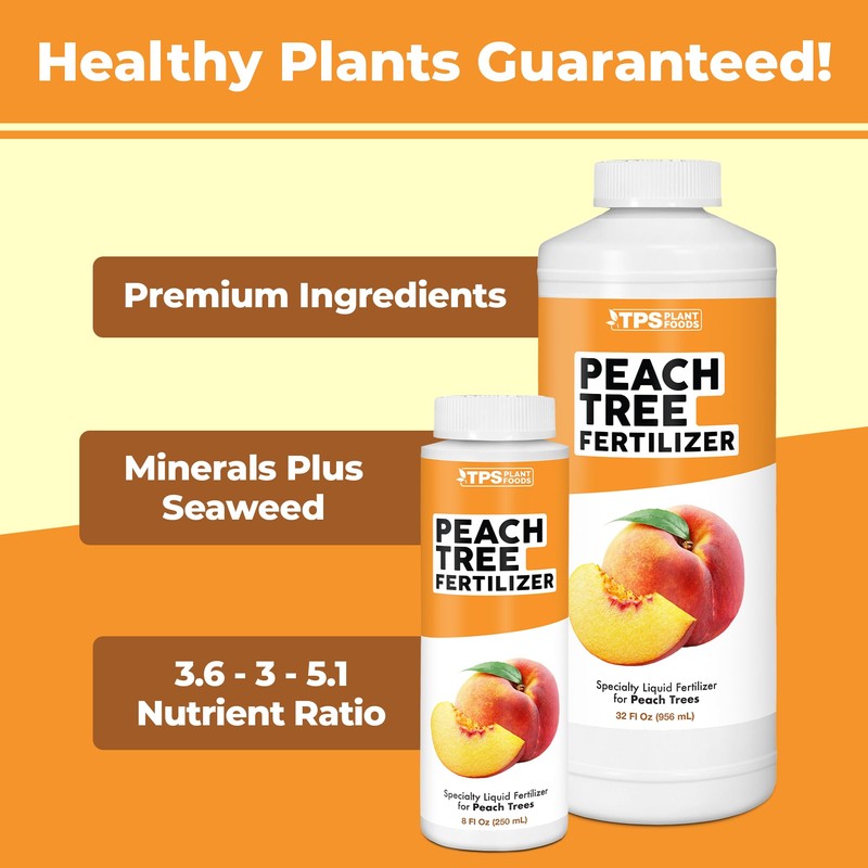 Peach Tree Fertilizer for All Peach, Nectarine and Stone Fruit