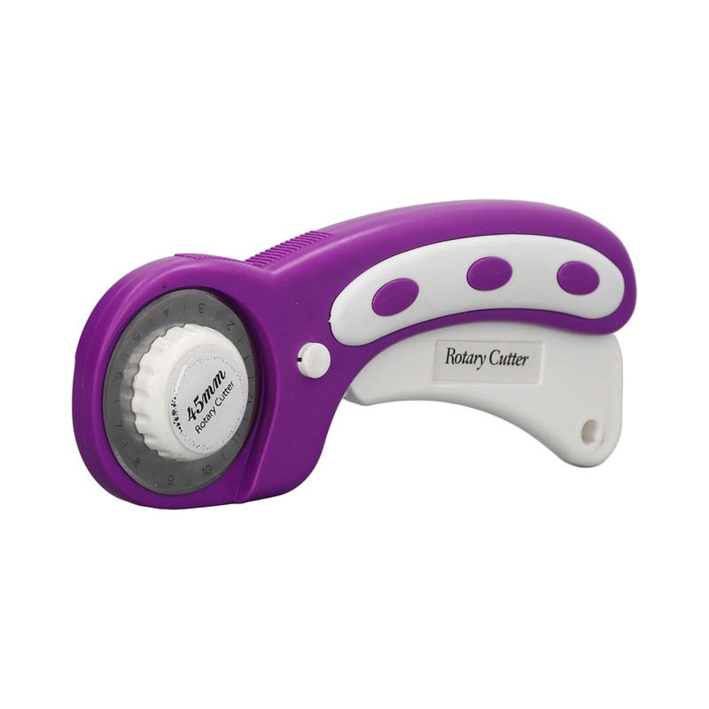 6pcs Purple Rotary Contour Cutter Set DIY Fabric Cutter Tools