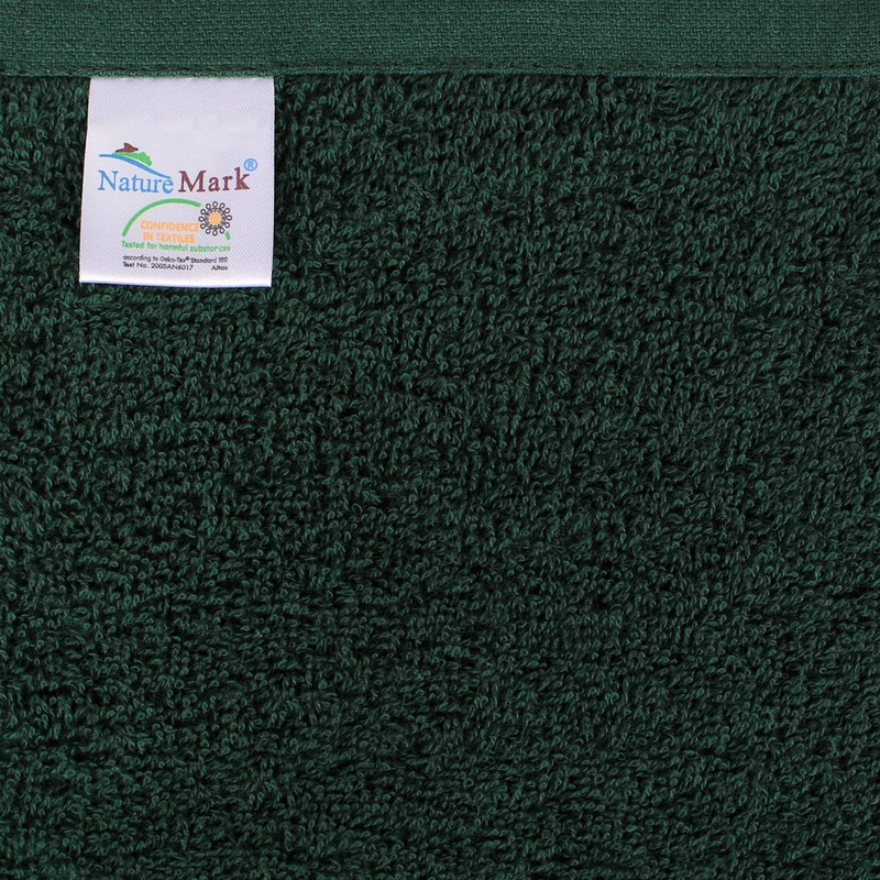 NatureMark Pack of 10 Face Cloths 100 % Cotton Terry