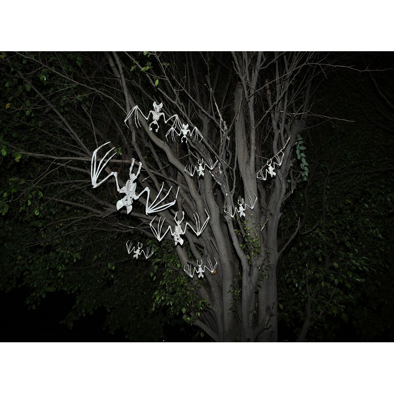 Crazy Bonez Nocturnal Skeleton Bat, 36"