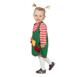 Wilbers Toddler Costume Green Dress, Size 86-92.