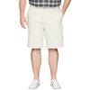 Nautica Mens Cotton Twill Flat Front Chino Shorts, Nautica stone,