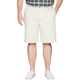 Nautica Mens Cotton Twill Flat Front Chino Shorts, Nautica stone,