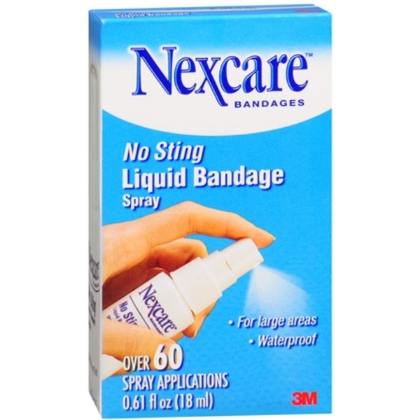 Nexcare Liquid Bandage Spray 0.61 oz (Pack of 8)