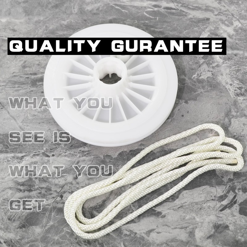 295871 Recoil Starter Pulley Compatible with Briggs & Stratton Fit