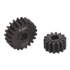 RC Car Reduction Gear Black Steel Smooth Running 0.8M 14T